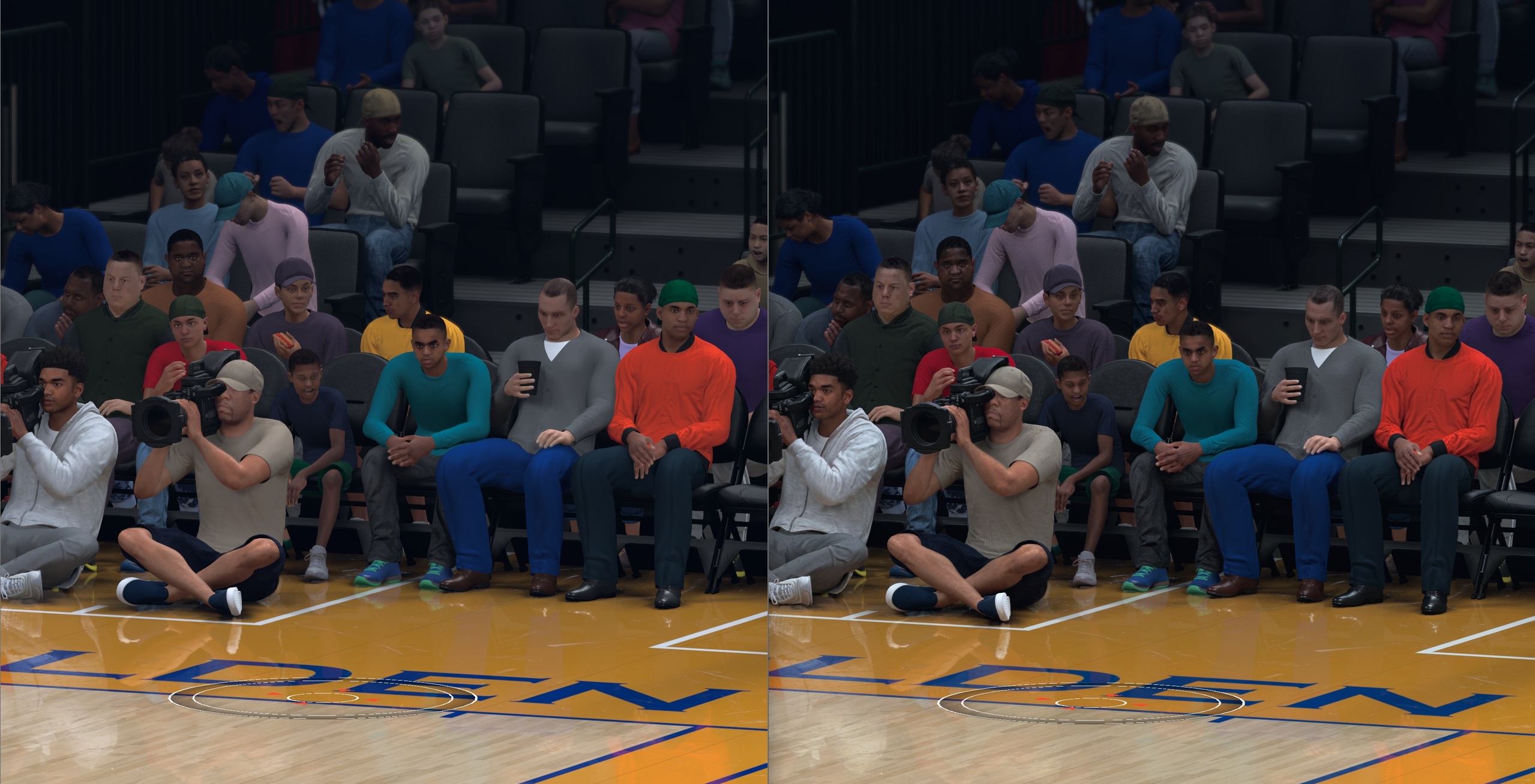 NBA 2K27 DLSS desactivado y activado 4