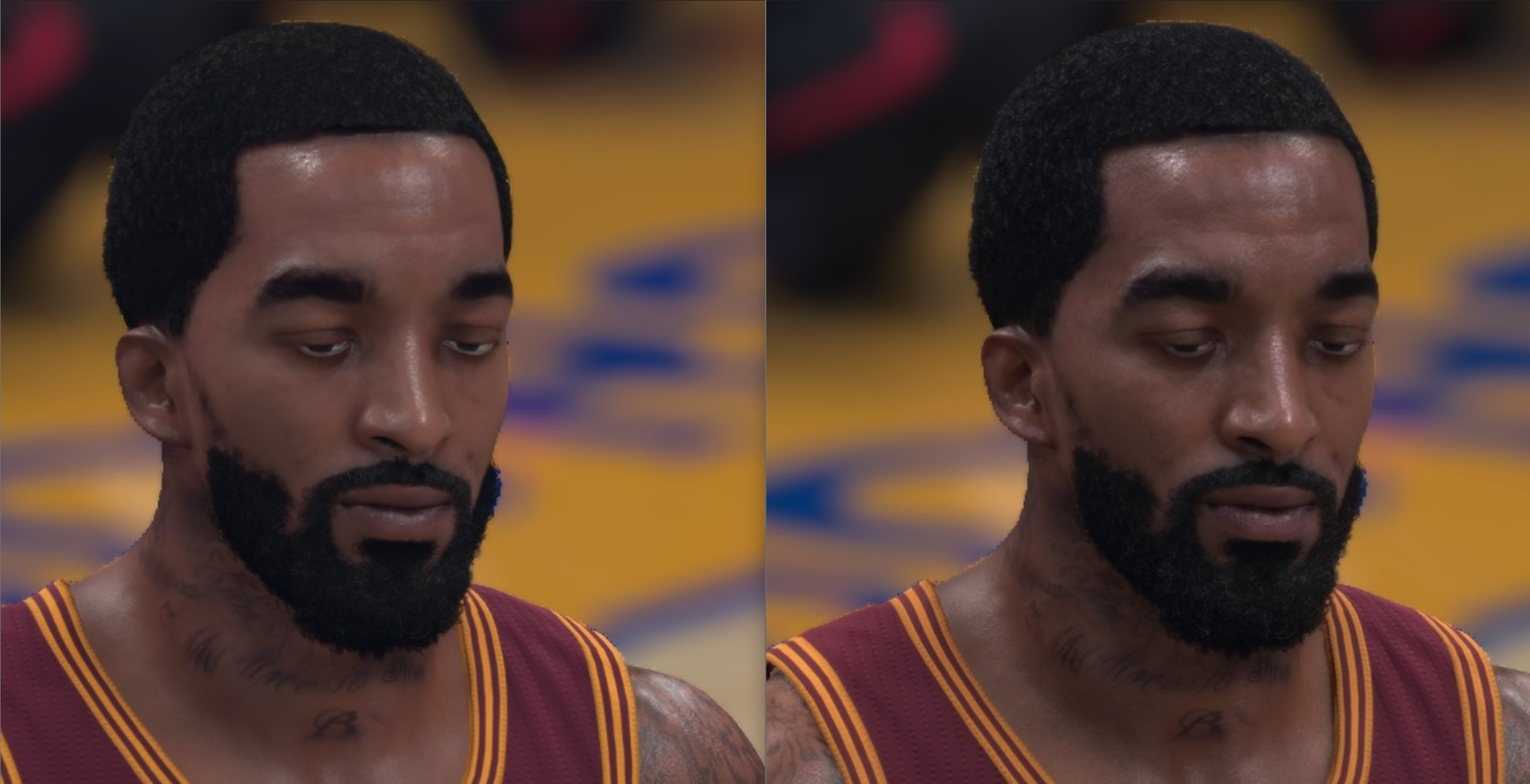 NBA 2K27 DLSS desactivado y activado 8