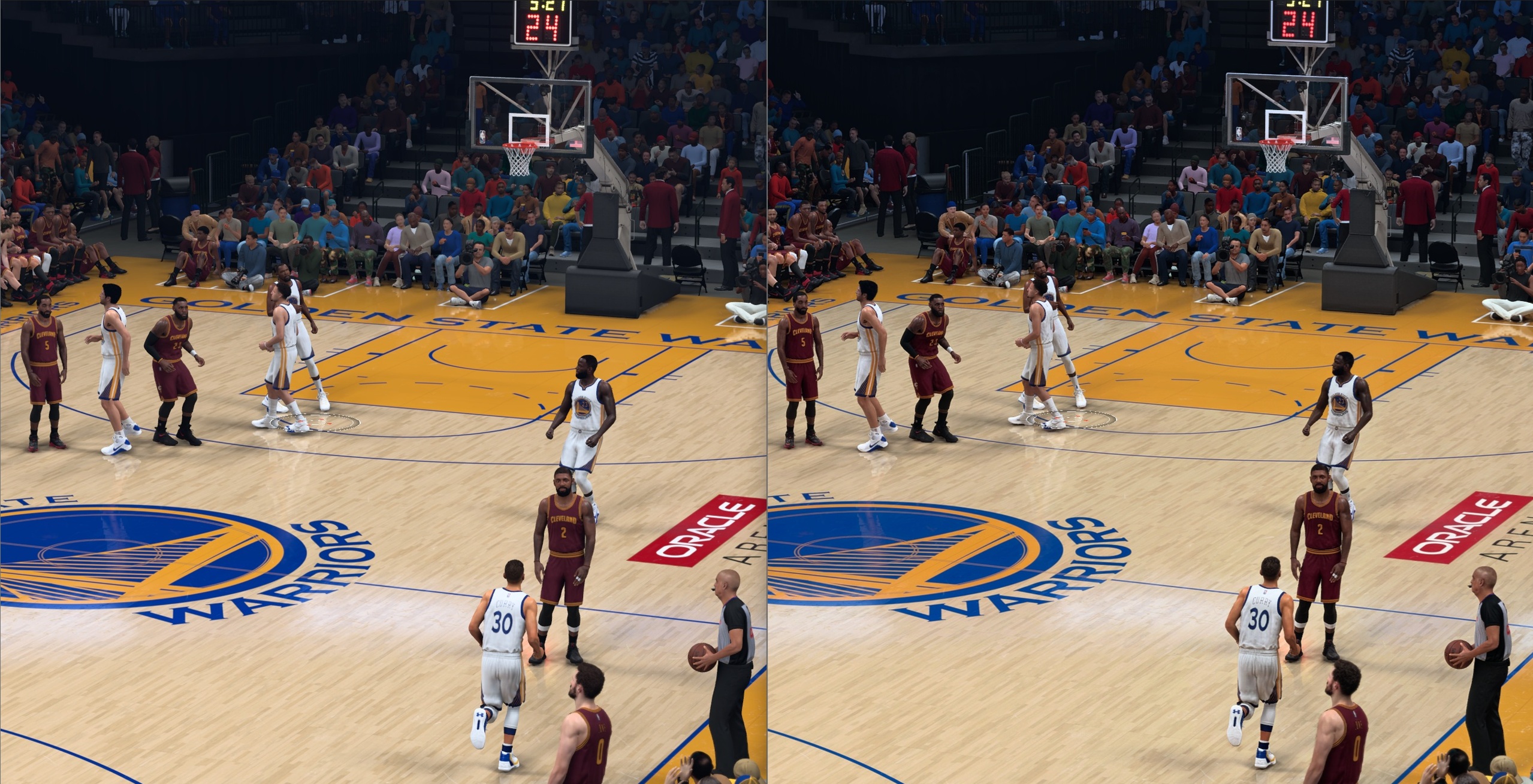 NBA 2K27 DLSS desactivado y activado 9