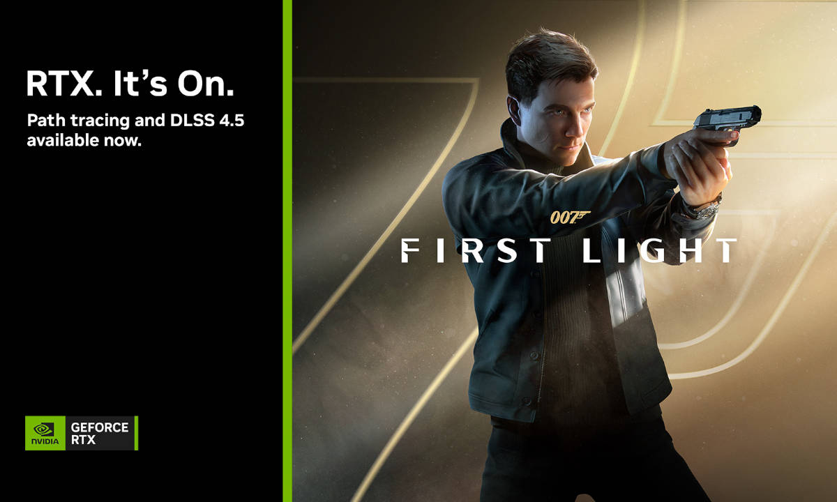 007 First Light estrena path tracing y DLSS 4.5 Ray Reconstruction