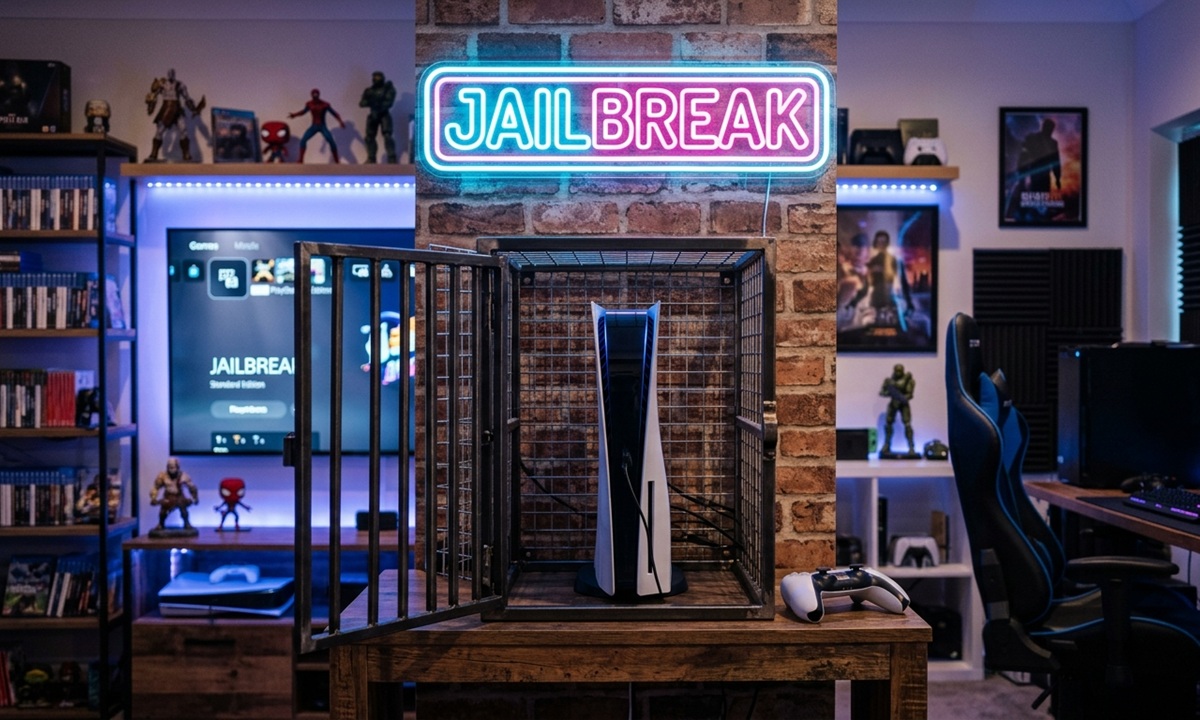 ps5 jailbreak generada con google gemini AI