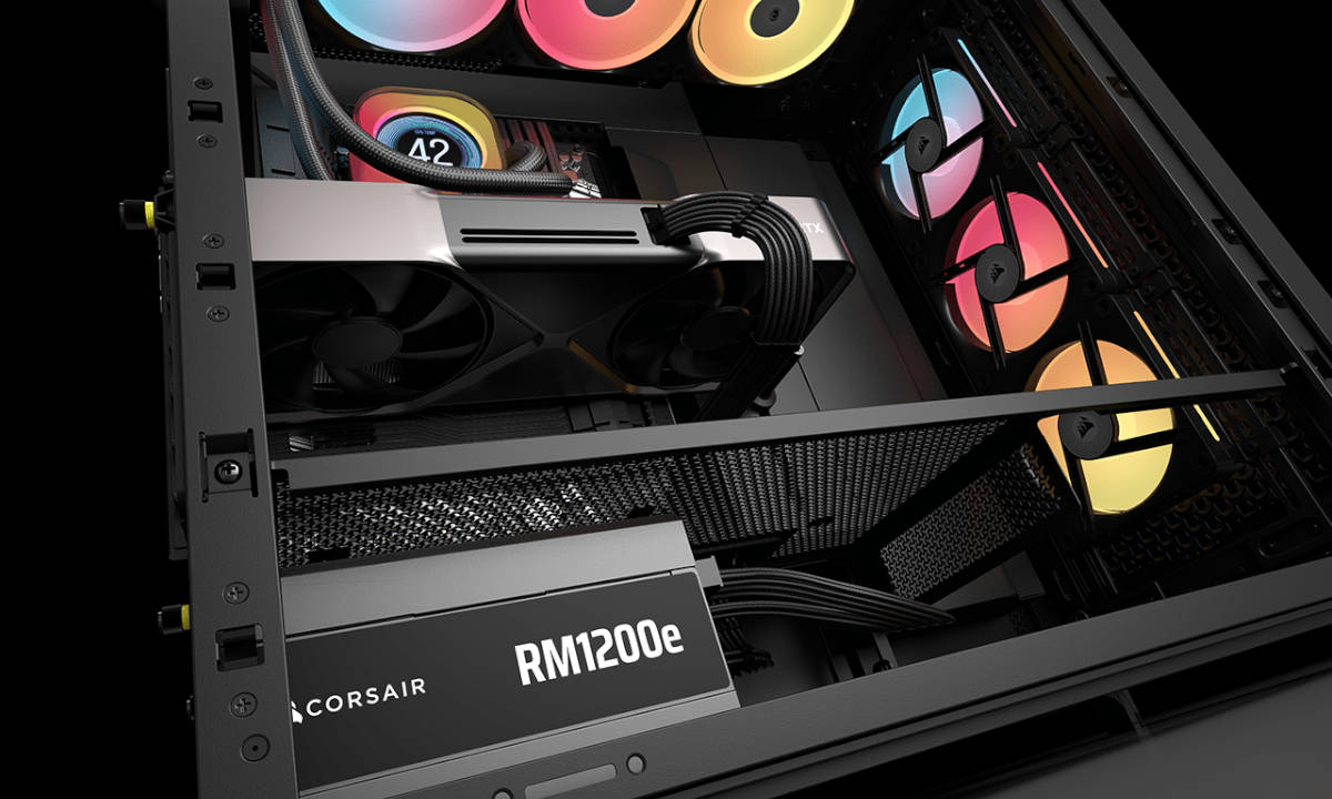 CORSAIR RM1200e: 1.200 vatios y protección avanzada para tu GPU