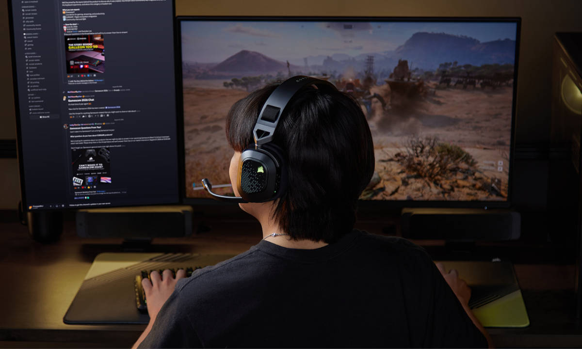 HS80 v2 MAX: CORSAIR mejora sonido, micrófono y autonomía