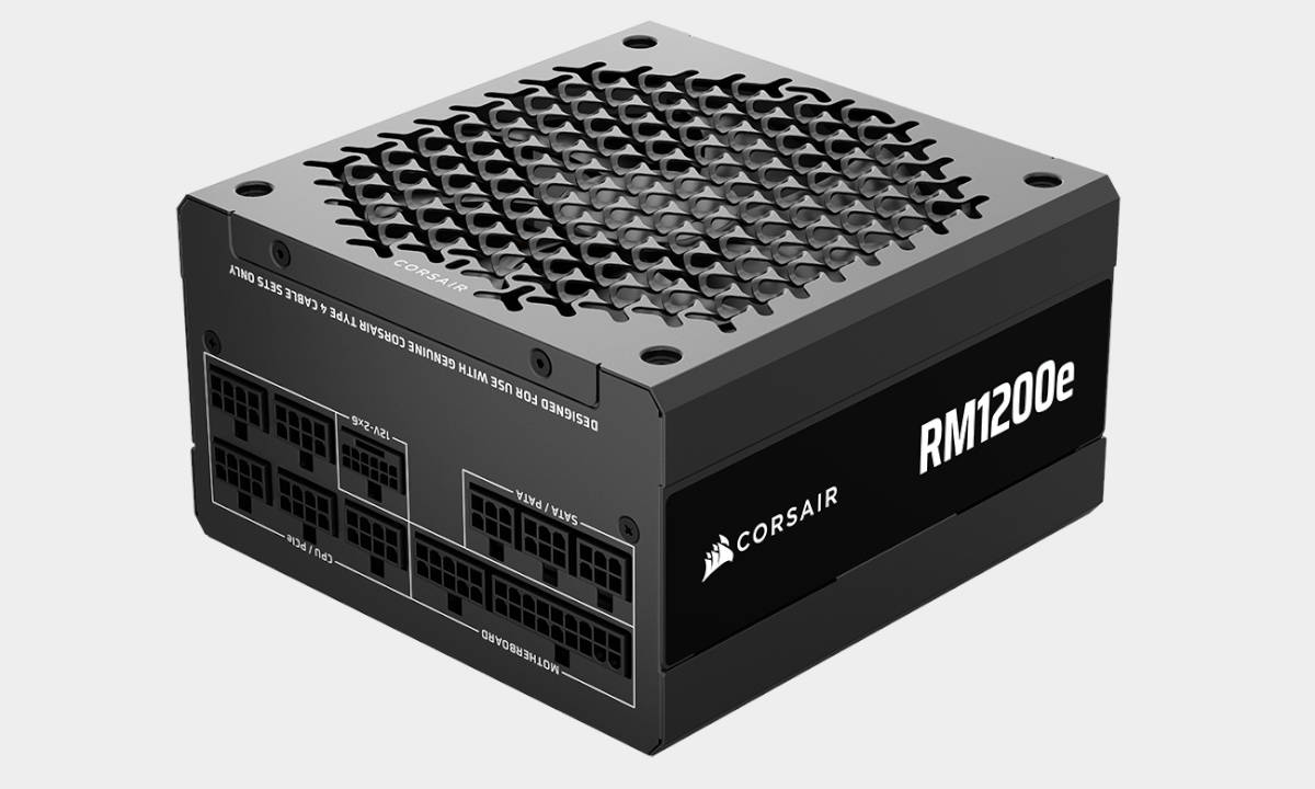 CORSAIR RM1200e: 1.200 vatios y protección avanzada para tu GPU