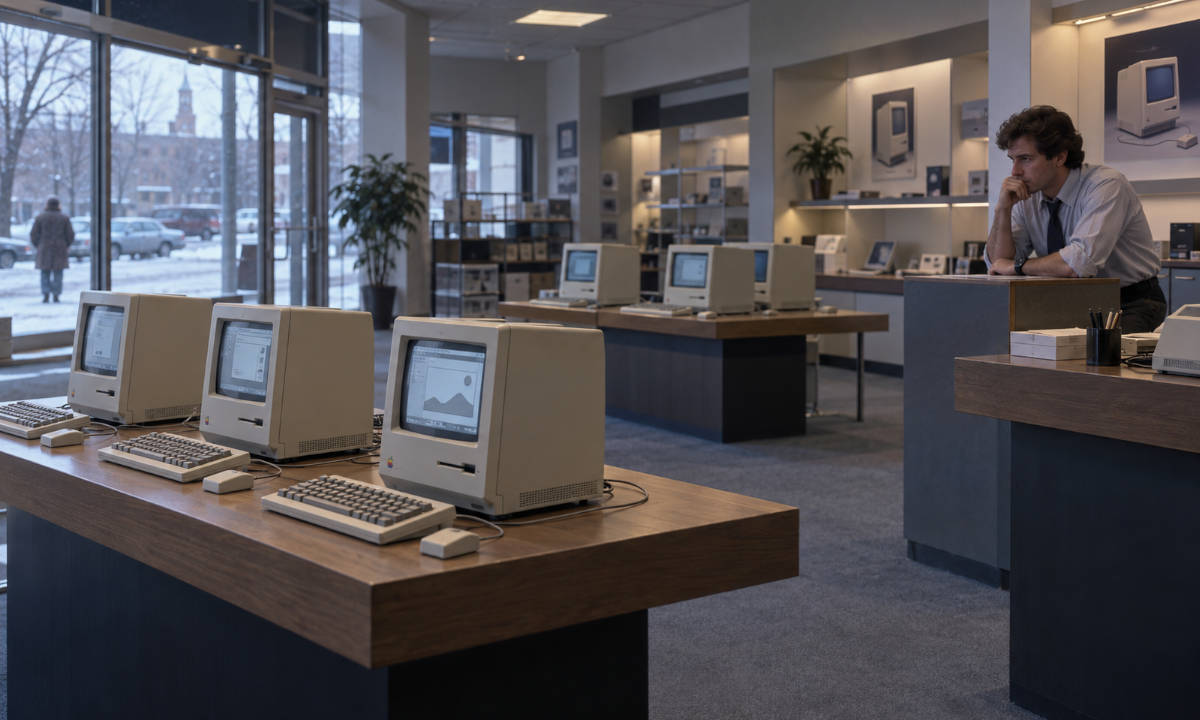 Cuando el Macintosh no cumplió las expectativas