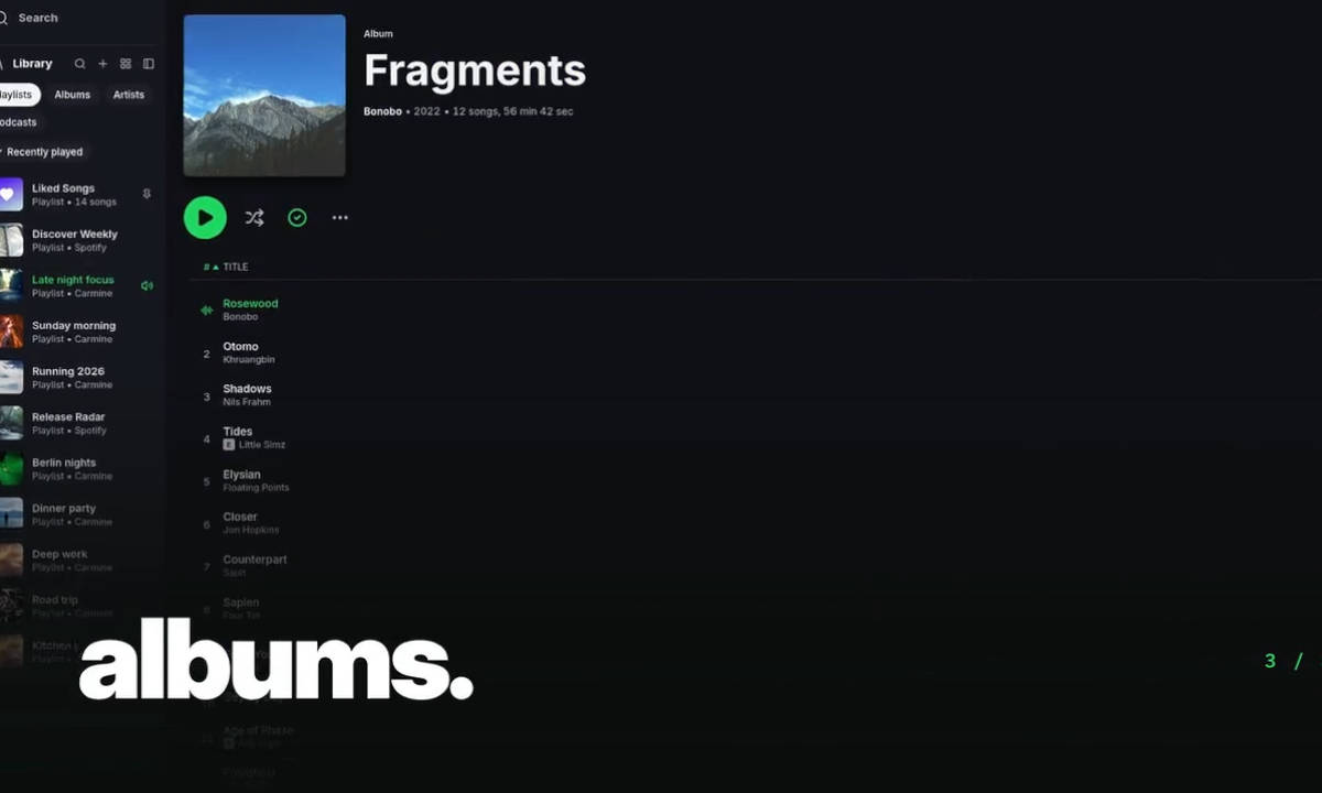 Spotifast mezcla Spotify, poco consumo y espíritu Winamp