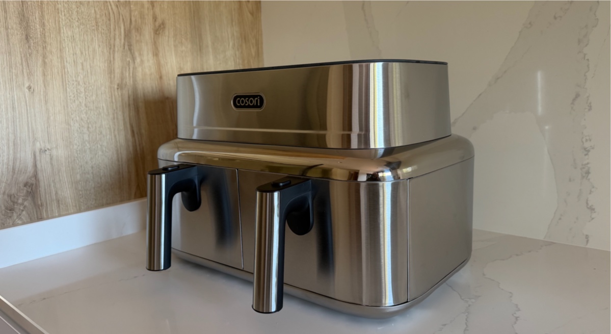 Cosori ICONIC Dual, análisis: doble cesta y acero para una airfryer premium