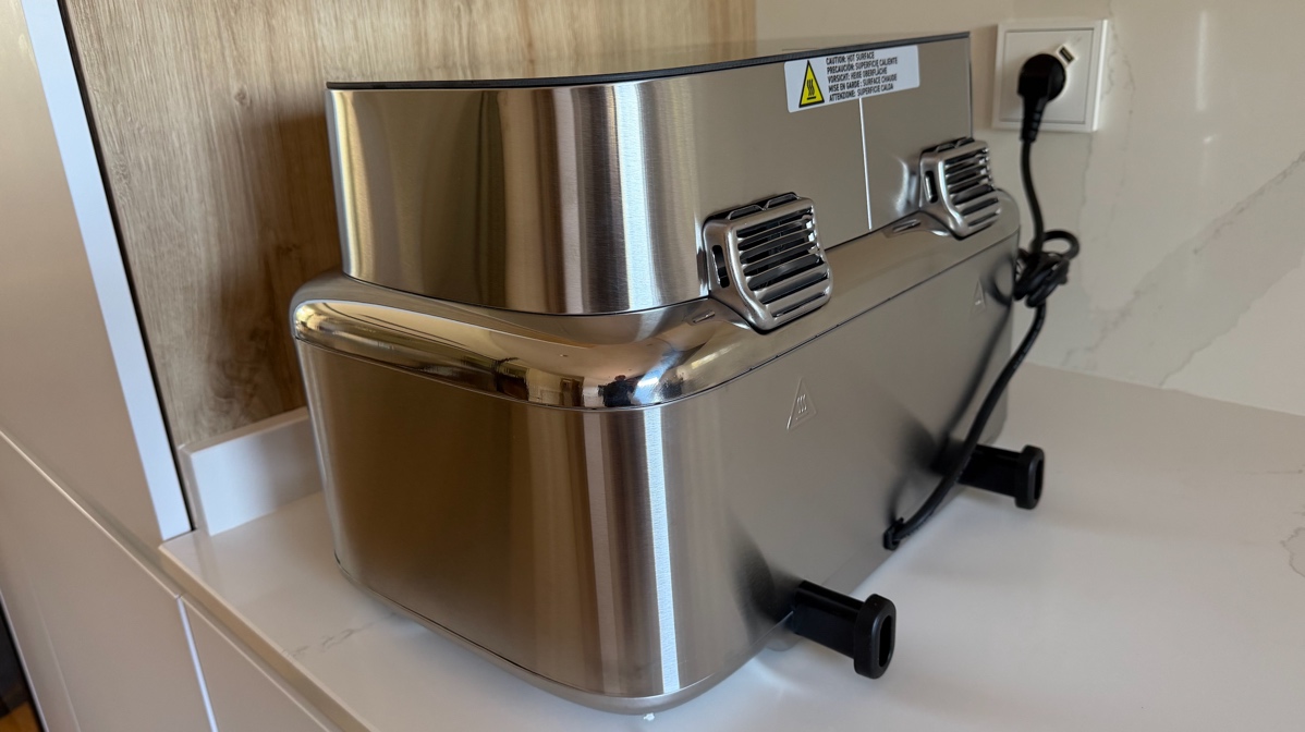 Cosori ICONIC Dual, análisis: doble cesta y acero para una airfryer premium