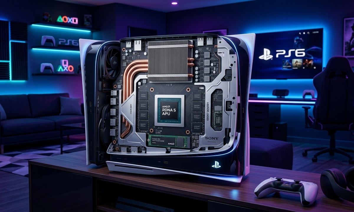 ps6 generada con google gemini AI