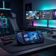 ps6 portátil generada con google gemini AI
